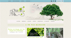 Desktop Screenshot of chana.be